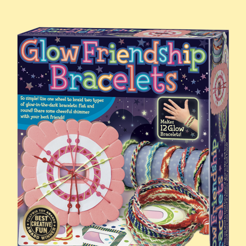 4M Glow Friendship Bracelets Built By Kidz Activities